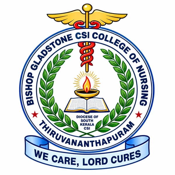 BISHOP GLADSTONE CSI COLLEGE OF NURSING logo